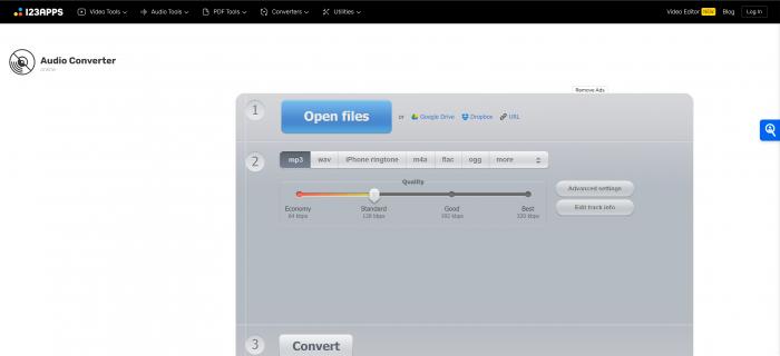 Online Audio Converter